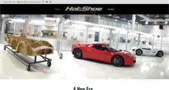 Desktop Screenshot of hotshoestudios.com